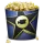 Logo de cartelera de cine popcorn
